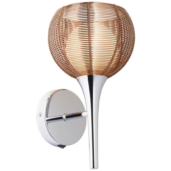 Brilliant Relax 61111/53 wandlamp brons