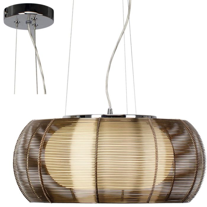 Brilliant Relax 61190/53 hanglamp brons