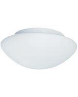 Searchlight Tokyo 1910-23 opaal witte plafondlamp badkamer