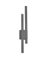 Trio Tawa 221460242 antraciet grijze buiten wandlamp