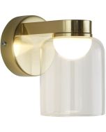 Searchlight Highball 23083-1SB messing kleurige badkamerlamp