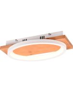 Trio Barca 241110131 plafondlamp met drie standen dimmer