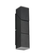 Wandlamp Raglan zwart 17cm