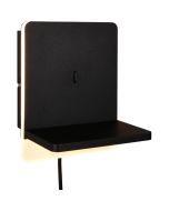 Bedlamp Fairfield zwart 20cm