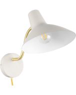 Trio Traveller 263470176 warm grijze wandlamp