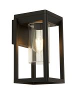 Searchlight Atlanta 28731BK zwarte wandlamp