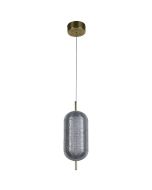 Searchlight Capsule 28803SB hanglamp met kap van acryl