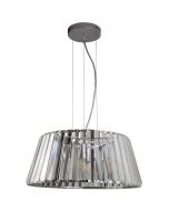 Searchlight Tiara 2895-5CC helder glazen hanglamp