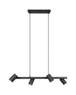 Trio Marley 302400432 mat zwarte hanglamp
