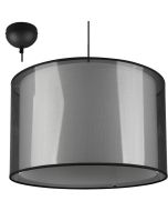 Trio Burton 311400132 hanglamp organza