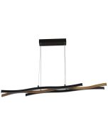 Hanglamp Bloom zwart 108cm