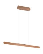 Hanglamp Helios koffie 100cm