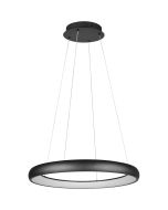 Trio Cardona 349617532 zwarte ringvormige hanglamp