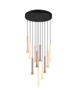 Trio Fiato 352091117 hanglamp met diverse bruin tinten