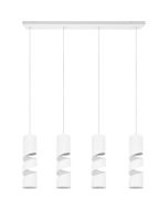 Trio Stream 364000431 mat witte hanglamp