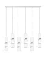 Trio Stream 364000631 mat witte hanglamp