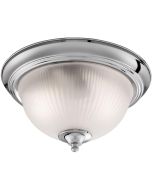 Searchlight American Diner 4042 mat zilveren badkamerlamp