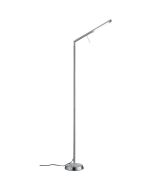 Trio Filigran 420490107 staal kleurige vloerlamp