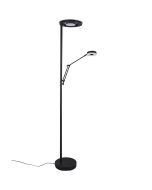 Uplighter Barry zwart 181cm