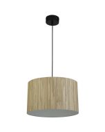 Searchlight Meadow 49711BK hanglamp van gras