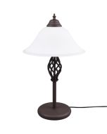 Trio Rustica 501000224 roest bruine tafellamp