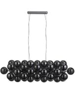 Searchlight Berry 52131-25SM hanglamp met 25 rookglazen bollen