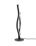 Trio Blaze 541210205 gebogen geborsteld aluminium tafellamp