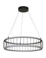 Searchlight Circolo 54214-1BK zwarte hanglamp