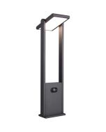 Solarlamp Malawi antraciet 61cm