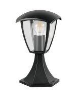 Trio Venta 563260132 zwarte sokkellamp voor de tuin