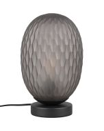 Trio Facette 564200154 rookglazen tafellamp