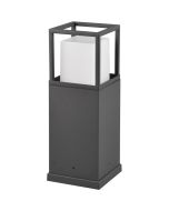 Sokkellamp Witham antraciet 40cm