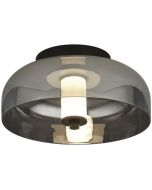 Plafondlamp Frisbee zwart 30cm