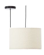 Brilliant Teddy 60163/09 beige hanglamp van katoen