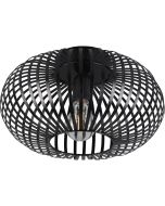 Trio Johann 606903032 mat zwarte plafondlamp