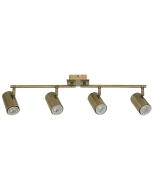 Searchlight Meteor 61067-4AB brons kleurige spot