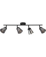 Searchlight Mega 61170-4SM rookglazen plafondspots
