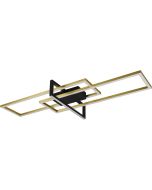 Trio Salinas 620310308 mat messing plafondlamp