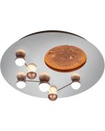 Plafondlamp Zodiac aluminium 50cm