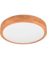Plafonniere Iseo hout 40cm