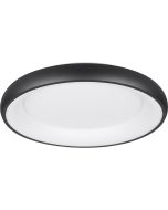 Trio Cardona 649616032 zwarte ringvormige plafondlamp
