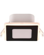 Inbouwspot Nimbus zwart 80mm