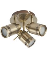 Searchlight Samson 6601AB antiek bronzen badkamerspot