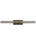 Spiegellamp Parma messing 47cm