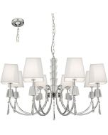Searchlight Portico 6888-8CC chromen kroonluchter