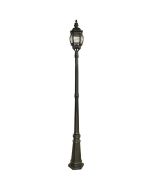 Searchlight Bel Aire 7174 zwarte lantaarnpaal