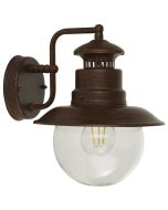 Searchlight Station 7652RU roestbruine buitenwandlamp