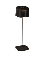Konstsmide Nice 7818-750 mat zwarte terraslamp