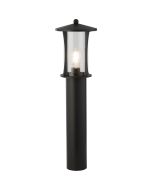 Searchlight Pagoda 8478-730 mat zwarte sokkellamp