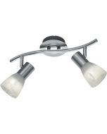 Trio Levisto 871010207 mat stalen plafondspot